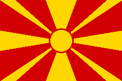 North Macedonia Flag